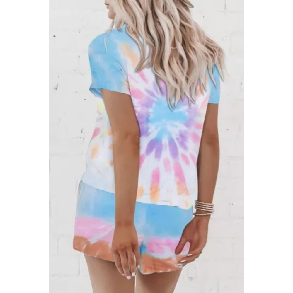 Last one Trendy Tye Dye Lounge Wear Set - Picture 2 of 3